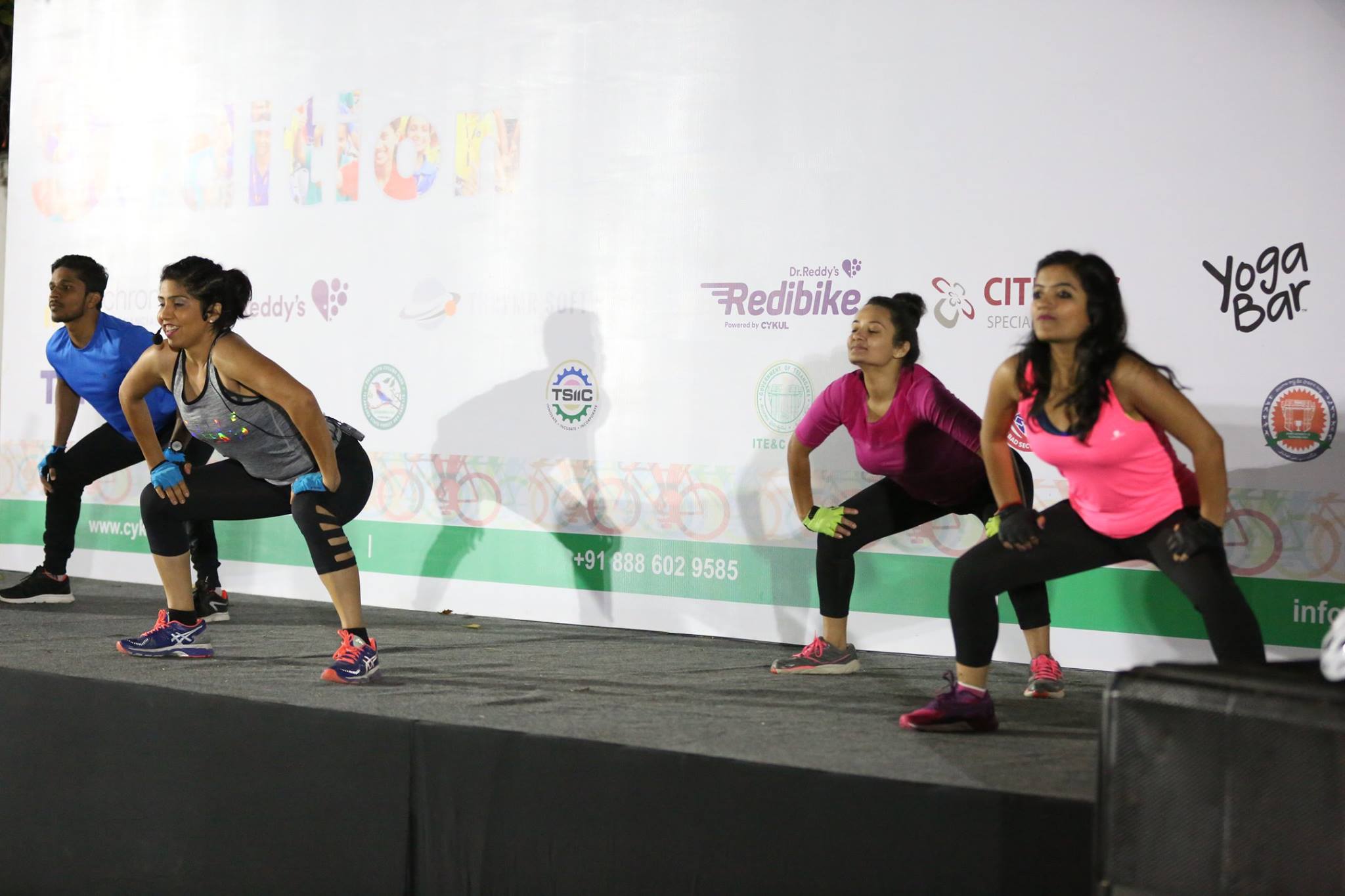 Group outdoor training